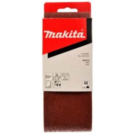 Makita P-37166 Taśma szlifierska 457x76mm 3szt K40/80/120